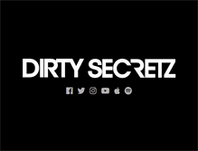 Tablet Screenshot of dirty-secretz.com